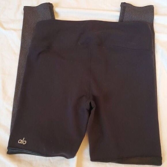 Alo Yoga Black Alosoft Momentum Legging Size XS - Picture 4 of 9